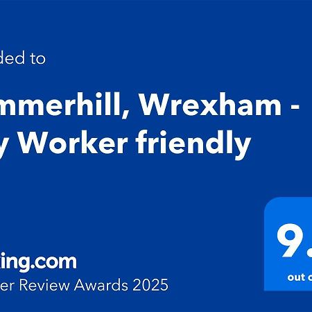 Summerhill, Wrexham - Key Worker Friendly Dış mekan fotoğraf